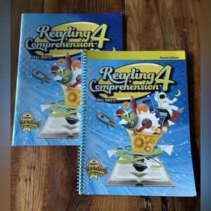 Abeka Reading Comprehension 4 Skills Sheets Student & Teacher Parent Edition